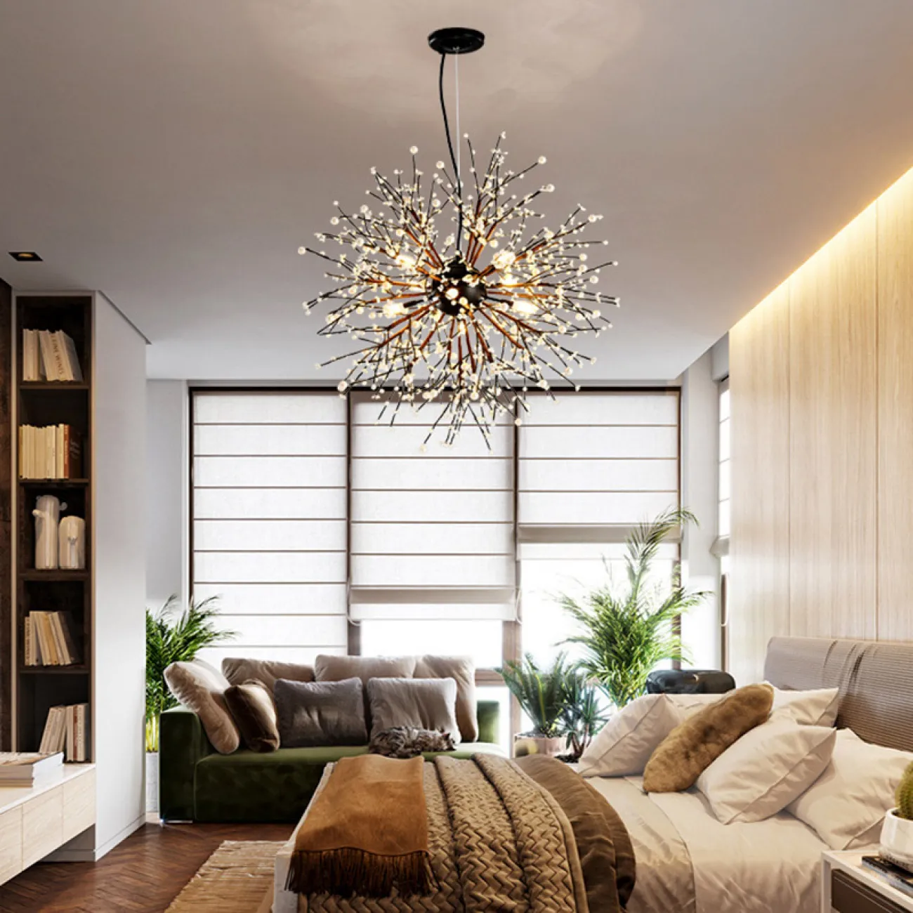 Подвесная люстра MARITZA D80 White от ImperiumLoft
