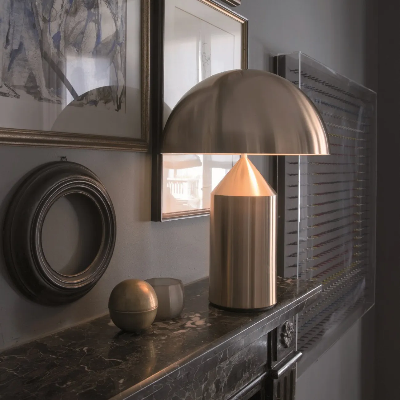 Настольная лампа Atollo Table Lamp white H50 от ImperiumLoft Настольная лампа Atollo Table Lamp white H50 от ImperiumLoft