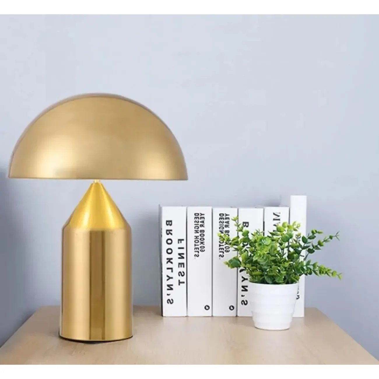 Настольная лампа Atollo Table Lamp white H35 от ImperiumLoft