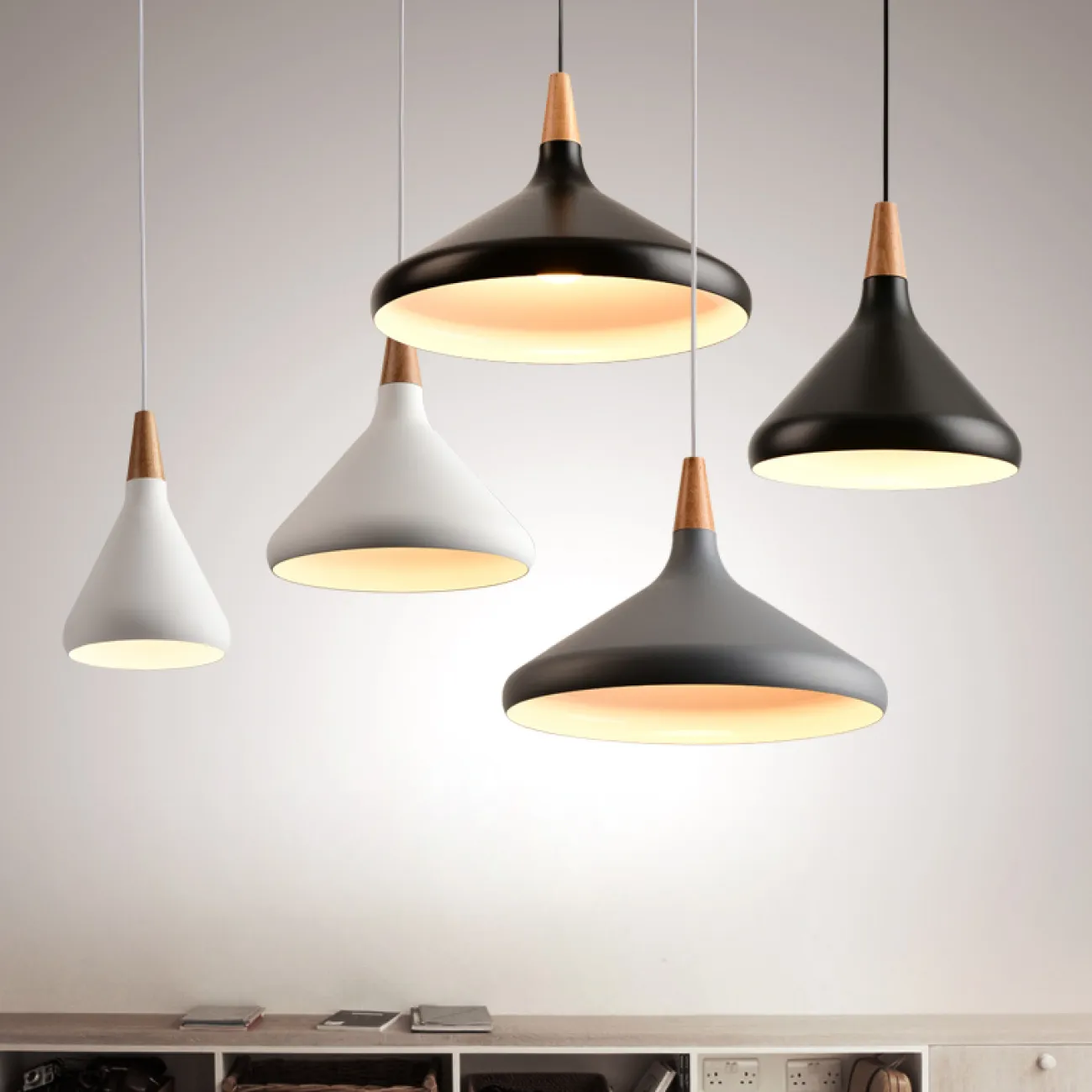 Подвесной светильник NORTH B Grey от ImperiumLoft