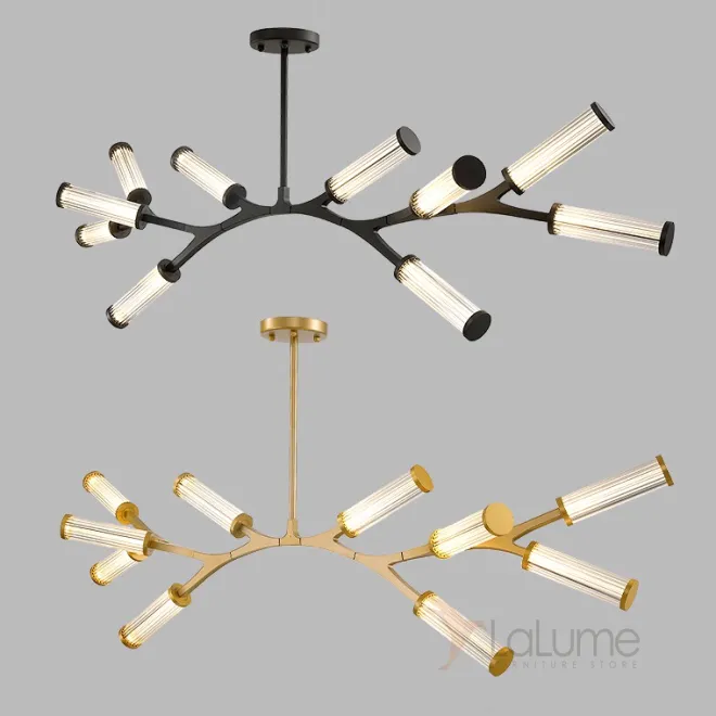 Подвесная люстра RAMOSE А10 Золото от ImperiumLoft