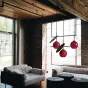 Подвесной светильник CHERRY D50 Gold/White от ImperiumLoft
