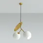 Подвесной светильник CHERRY D50 Gold/White от ImperiumLoft
