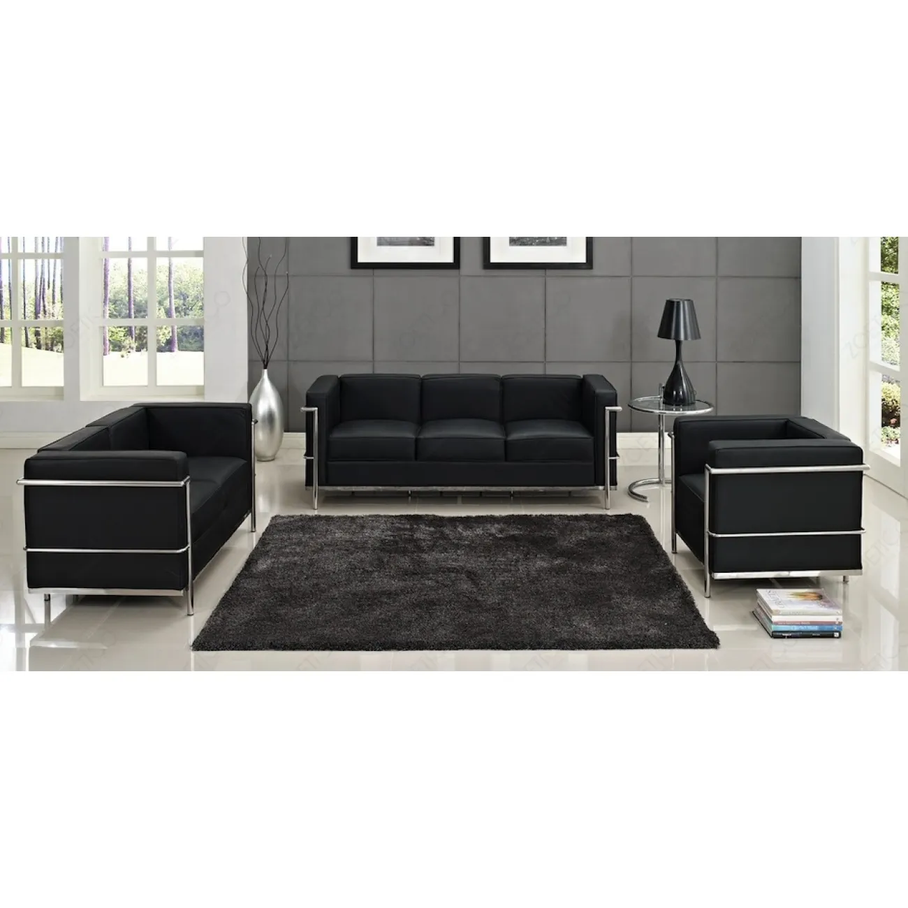 Кресло Le Corbusier LC3 designed by Le Corbusier		 in 1928 от LaLume