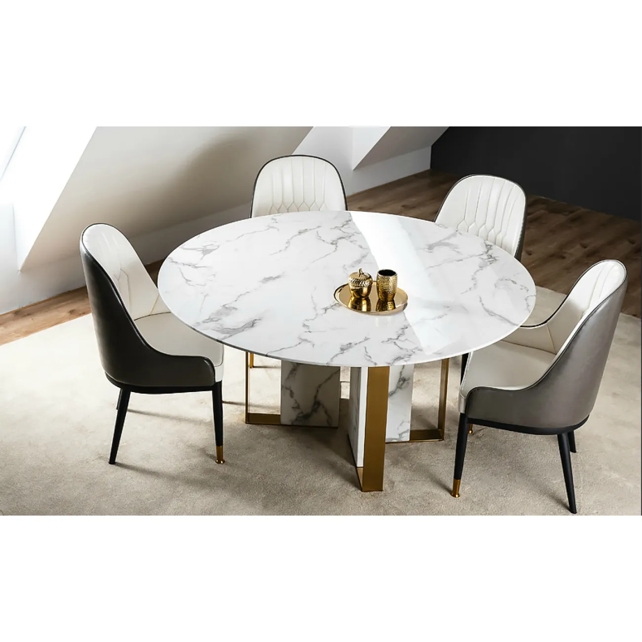 Дизайнерский обеденный стол LaLume-AZ00354 Дизайнерский обеденный стол LaLume-AZ00354