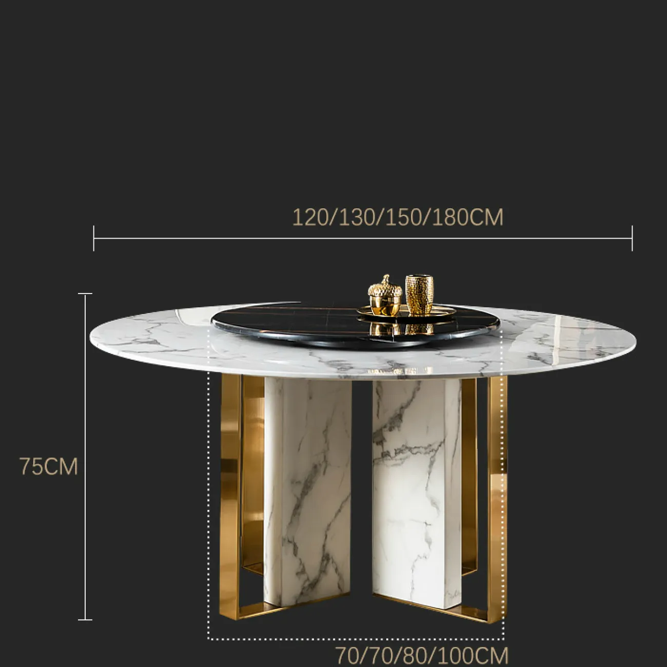 Дизайнерский обеденный стол LaLume-AZ00354 Дизайнерский обеденный стол LaLume-AZ00354