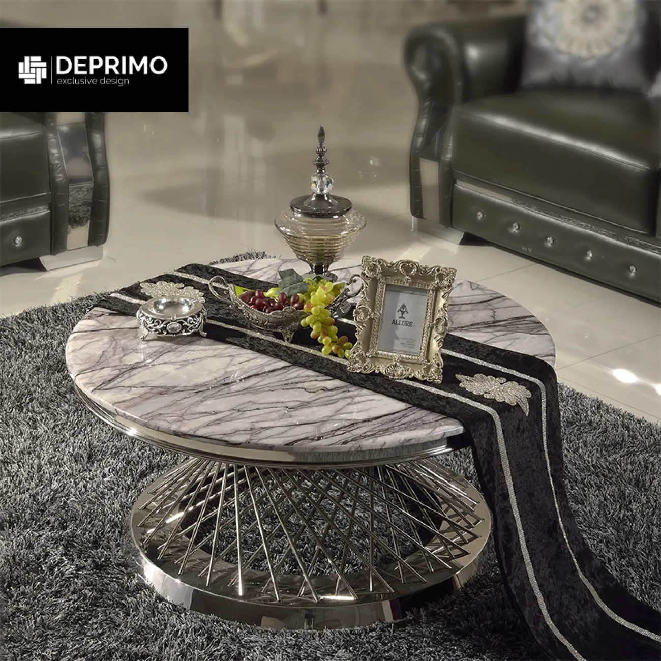 Дизайнерский журнальный столик LaLume-AP00238 Дизайнерский журнальный столик LaLume-AP00238