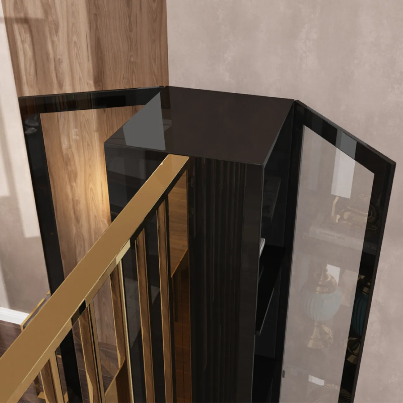 Дизайнерский стеллаж LaLume-HH00102