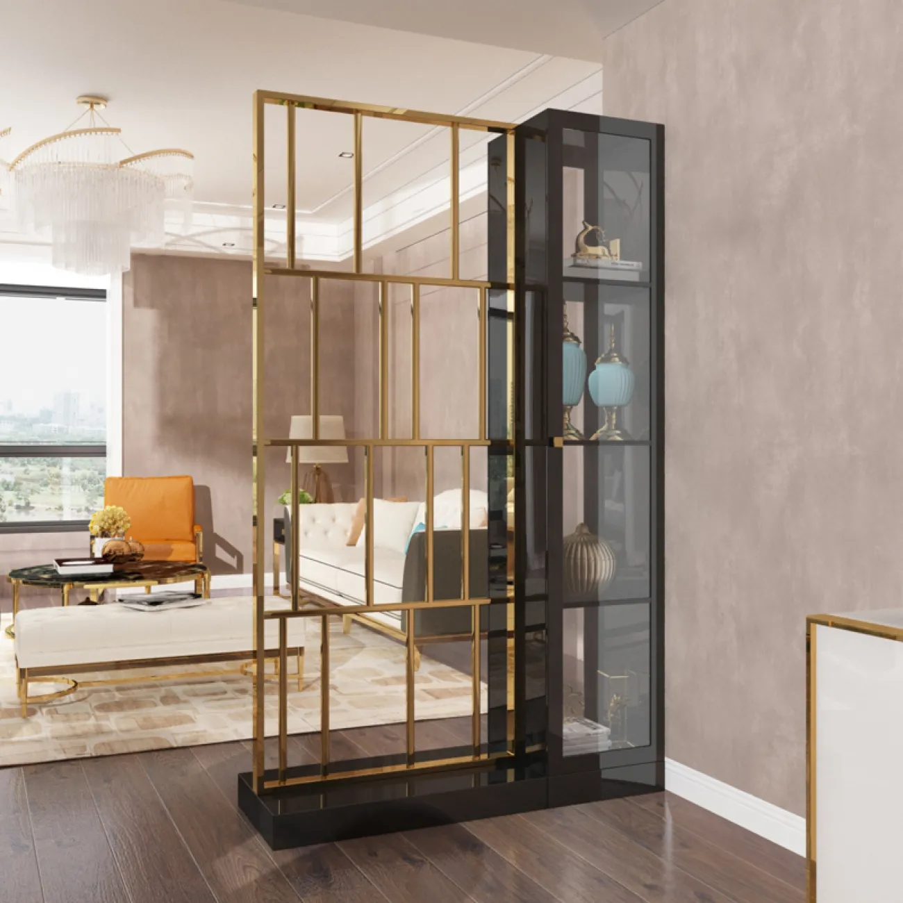 Дизайнерский стеллаж LaLume-HH00102