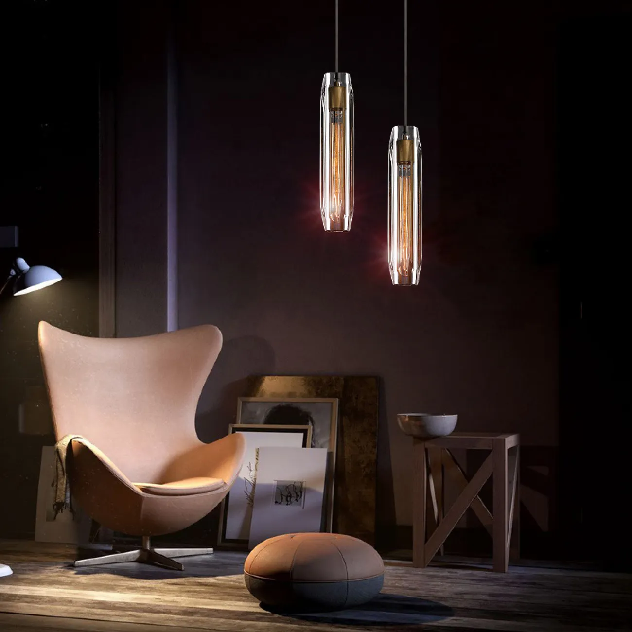 Подвесной светильник FEMMA Transparent от ImperiumLoft