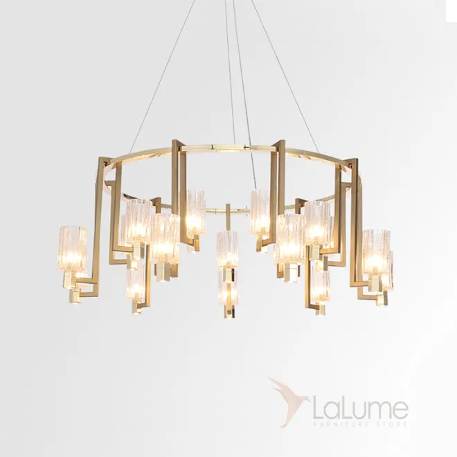 Подвесная кольцевая люстра KRISTEL D110 18 lamps от ImperiumLoft