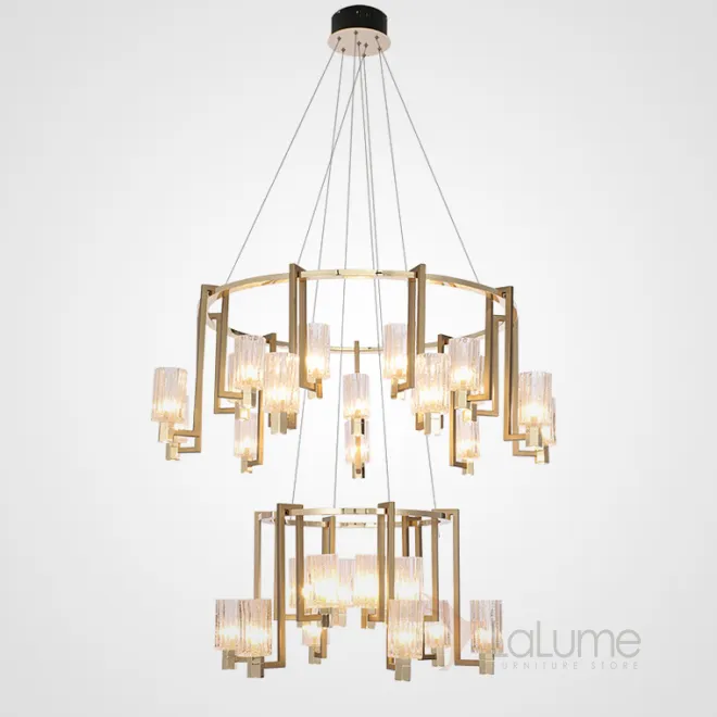Подвесная кольцевая люстра KRISTEL D110 30 lamps от ImperiumLoft