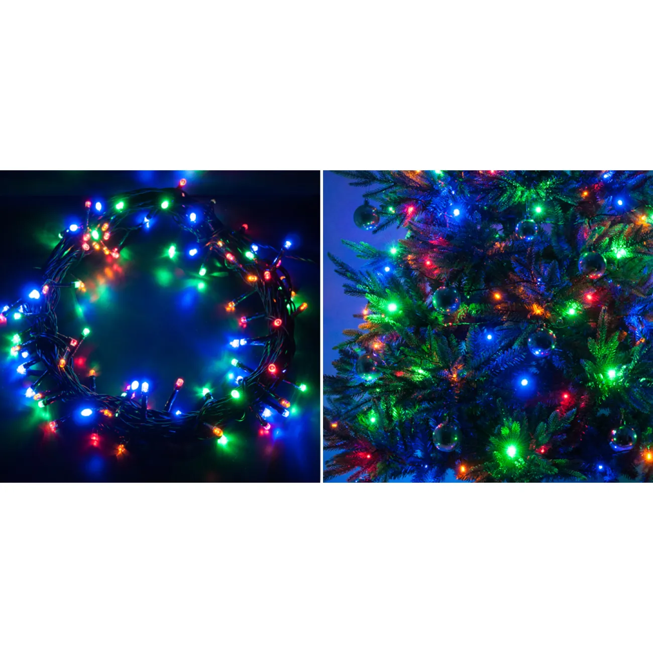 Интерьерная Гирлянда Цветные диоды