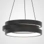 Подвесной кольцевой светильник GALO  D42,5 Black от ImperiumLoft