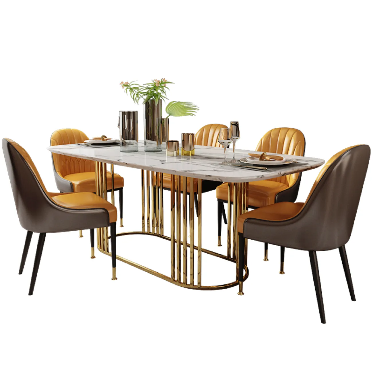 Дизайнерский обеденный стол LaLume-AZ00304