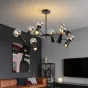 Потолочная люстра ABELINA L16 Gold Amber от ImperiumLoft