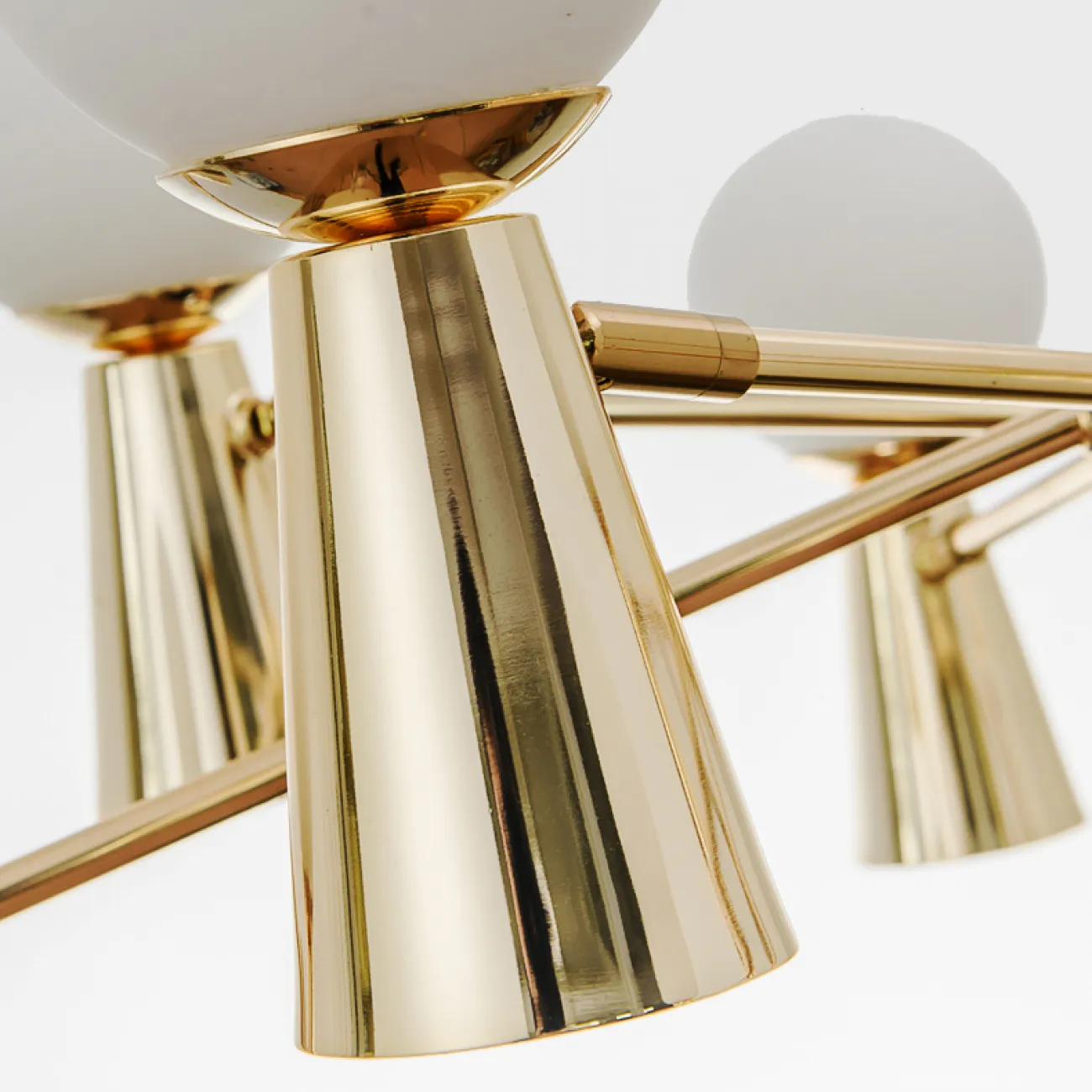 Потолочная люстра ABELINA L16 Gold Amber от ImperiumLoft