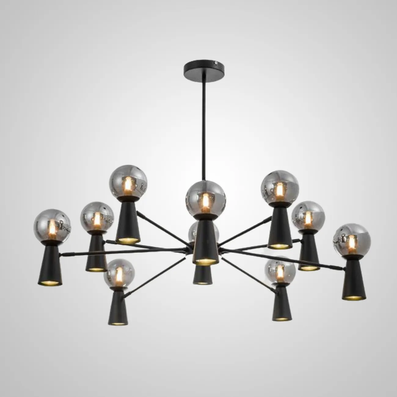 Потолочная люстра ABELINA L16 Gold Amber от ImperiumLoft