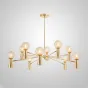Потолочная люстра ABELINA L16 Gold Amber от ImperiumLoft