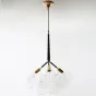 Подвесной светильник LOVELY BUBBLE CHANDELIER FROM PELLE H60 Gold/Black от ImperiumLoft