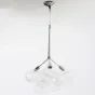 Подвесной светильник LOVELY BUBBLE CHANDELIER FROM PELLE H60 Silver/White от ImperiumLoft