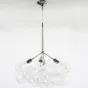 Подвесной светильник LOVELY BUBBLE CHANDELIER FROM PELLE H70 Silver/Brown от ImperiumLoft