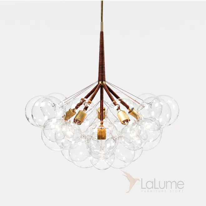 Подвесной светильник LOVELY BUBBLE CHANDELIER FROM PELLE H76 Silver/White от ImperiumLoft Подвесной светильник LOVELY BUBBLE CHANDELIER FROM PELLE H76 Silver/White от ImperiumLoft