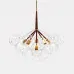 Подвесной светильник LOVELY BUBBLE CHANDELIER FROM PELLE H76 Gold/Brown
