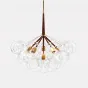 Подвесной светильник LOVELY BUBBLE CHANDELIER FROM PELLE H76 Silver/White от ImperiumLoft