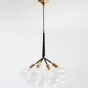 Подвесной светильник LOVELY BUBBLE CHANDELIER FROM PELLE H70 Gold/White от ImperiumLoft