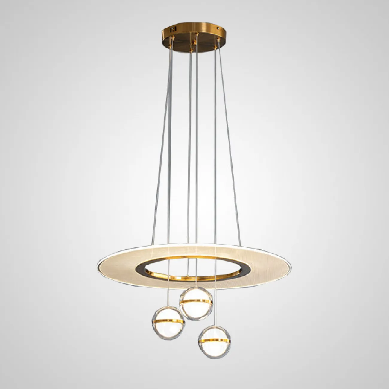Подвесная люстра SVENDA L9 Square от ImperiumLoft