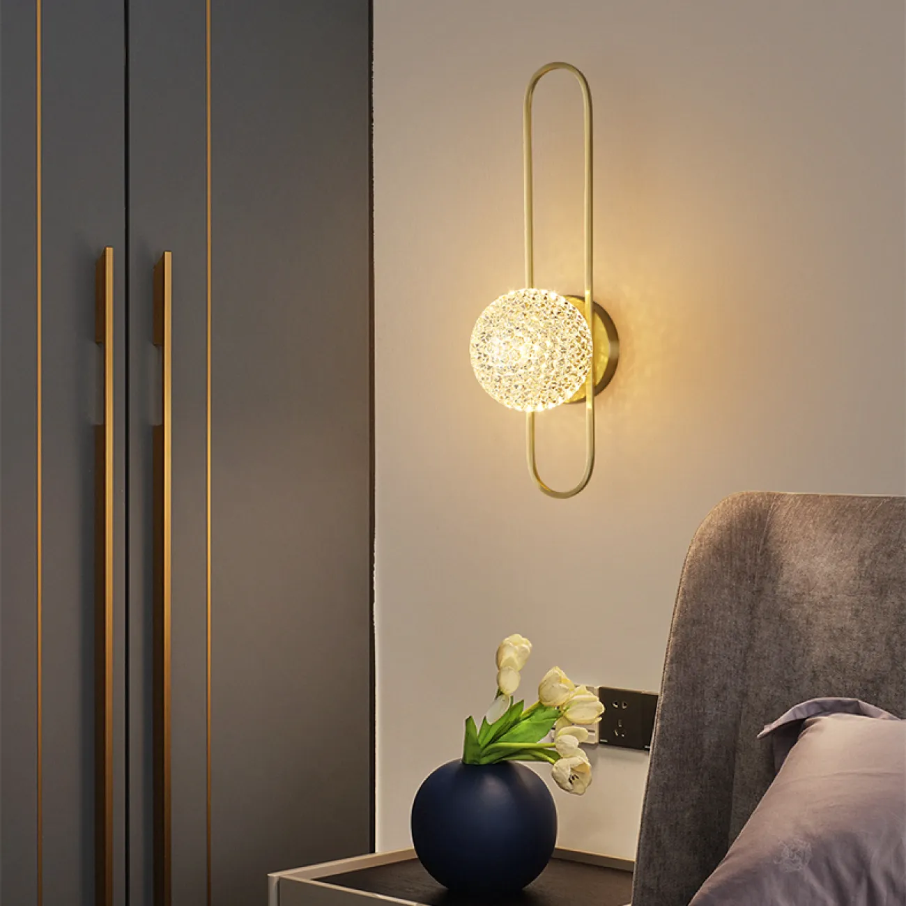 Настенный светильник HOOP B WALL от ImperiumLoft