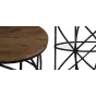 Журнальный стол Industrial Rust Round Sphero Table от LaLume