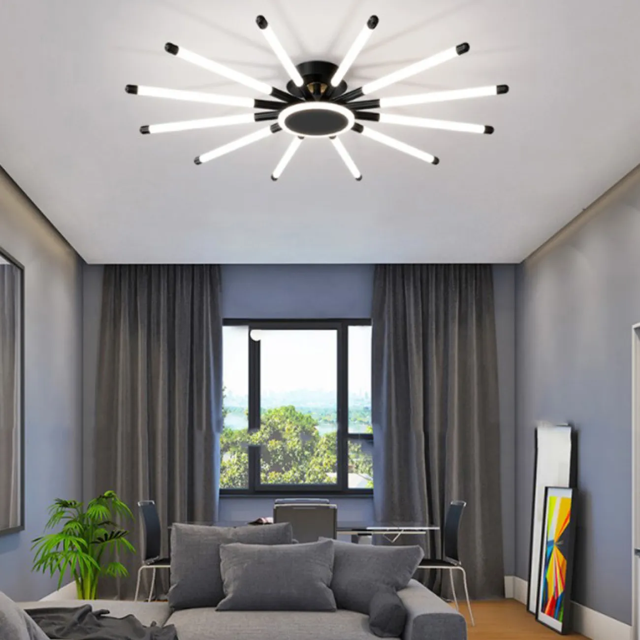 Потолочная люстра DUNKEL от ImperiumLoft Потолочная люстра DUNKEL от ImperiumLoft