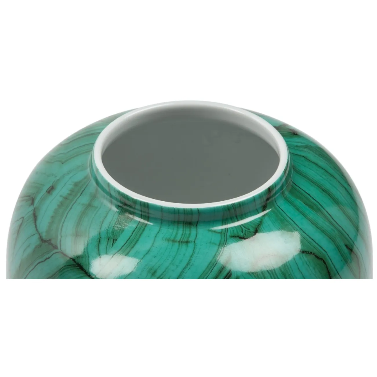 Ваза Malachite Vase Low от LaLume
