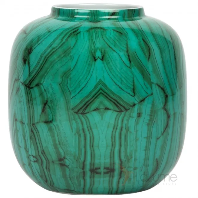 Ваза Malachite Vase Low от LaLume