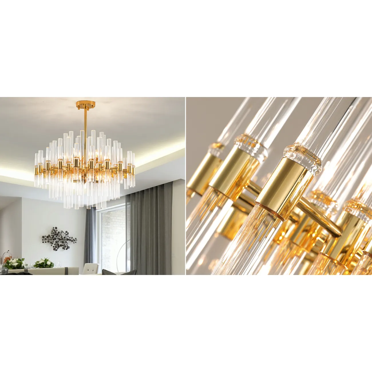 Люстра Luxxu Waterfall Round suspension