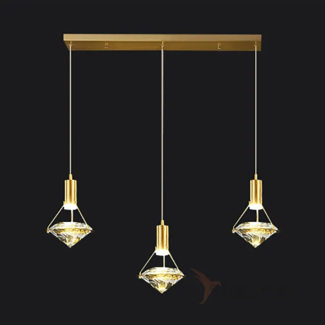 Подвесной светильник GLASGOW MORE L3 Планка от ImperiumLoft