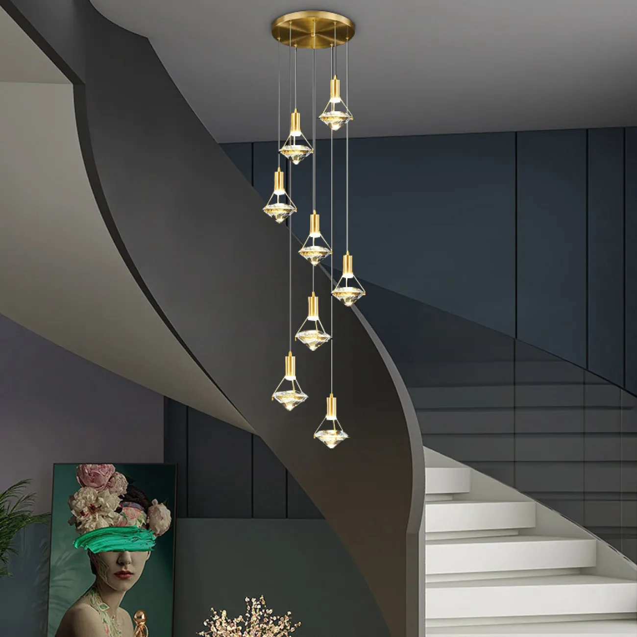 Подвесной светильник GLASGOW MORE L5 от ImperiumLoft