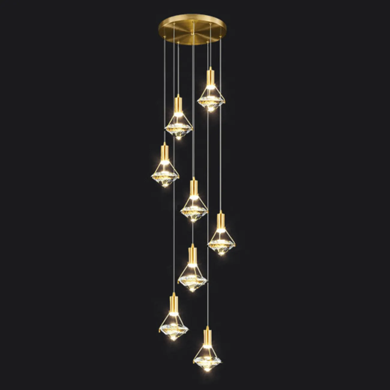 Подвесной светильник GLASGOW MORE L5 от ImperiumLoft