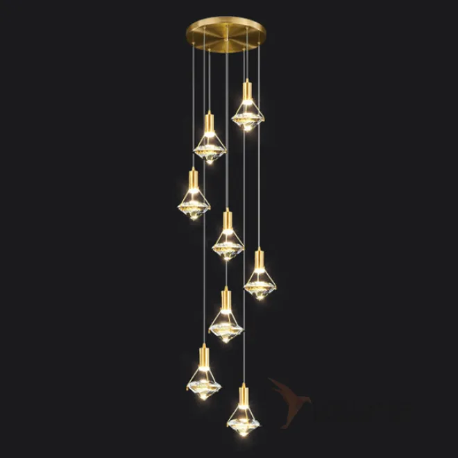 Подвесной светильник GLASGOW MORE L8 от ImperiumLoft