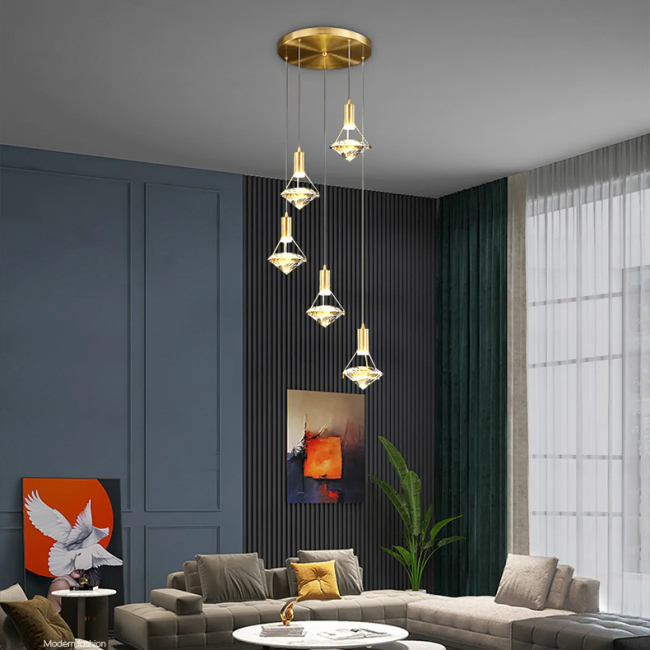 Подвесной светильник GLASGOW MORE L5 от ImperiumLoft