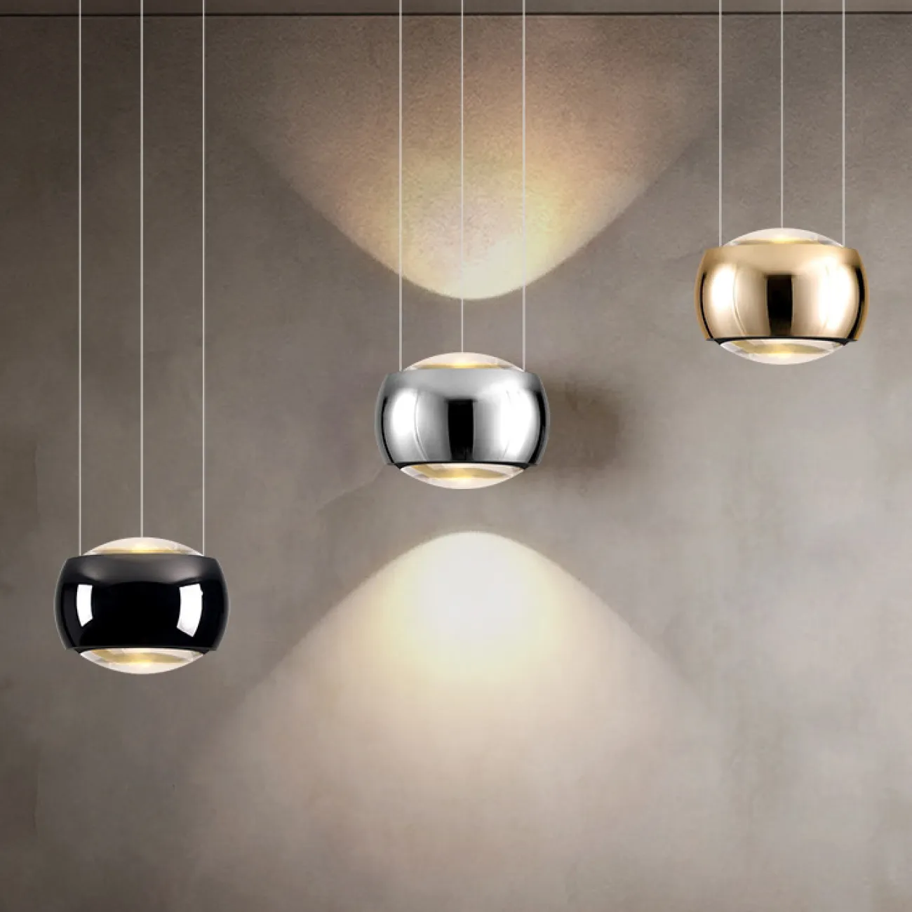 Подвесной светильник JOSS Black от ImperiumLoft