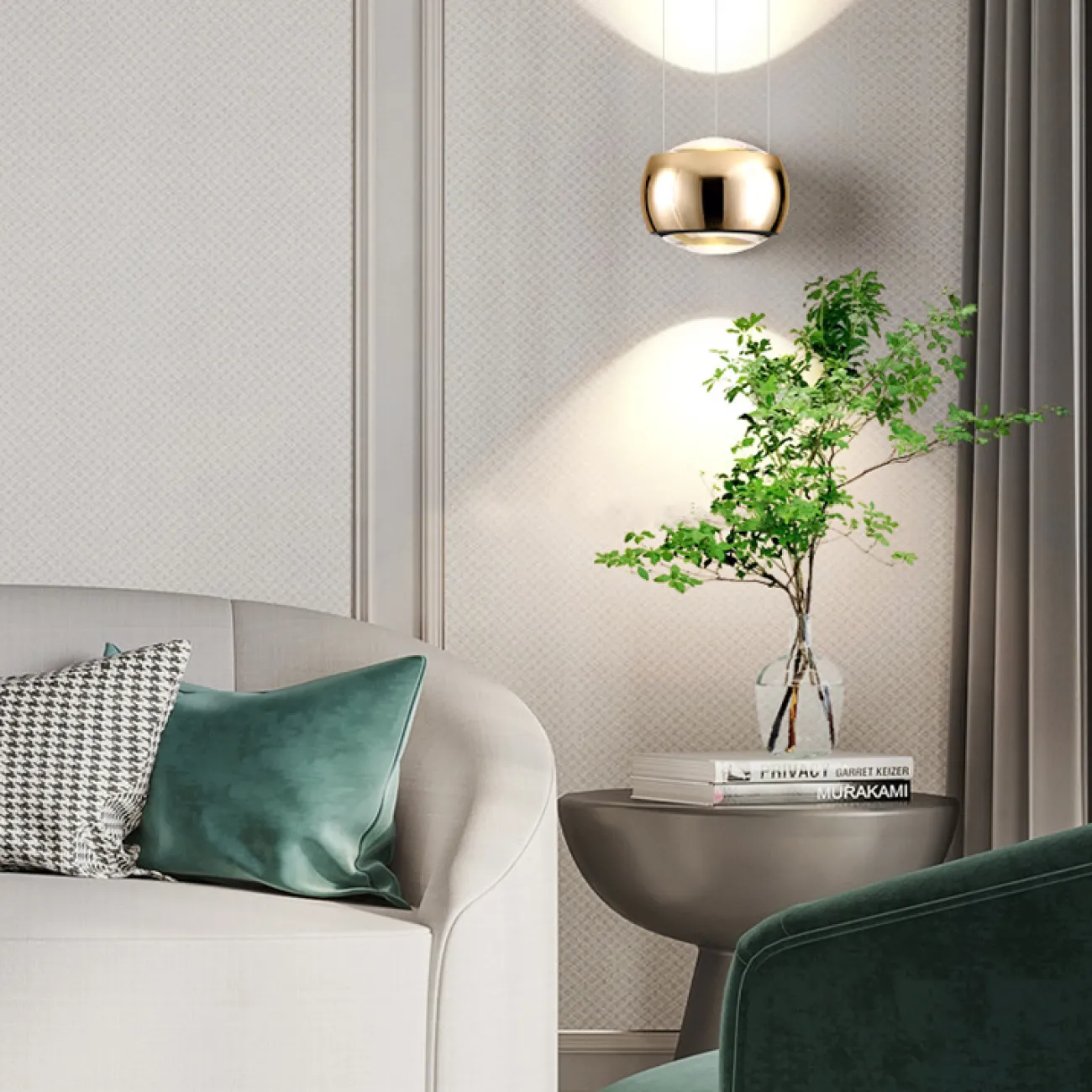 Подвесной светильник JOSS Black от ImperiumLoft