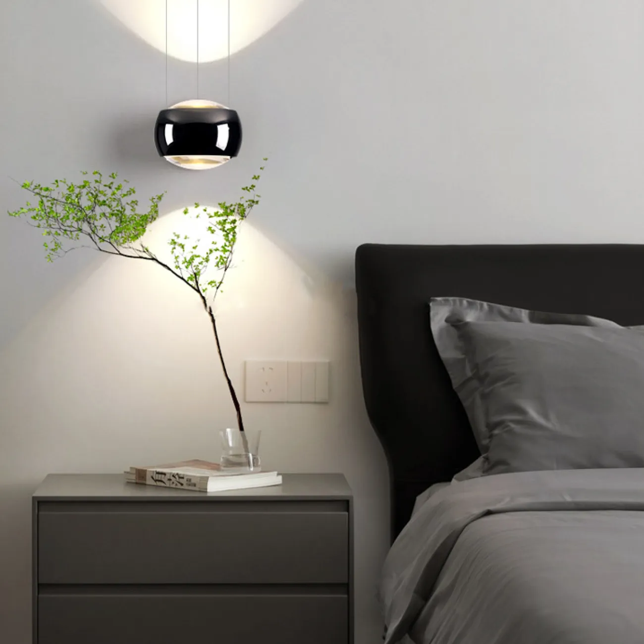 Подвесной светильник JOSS Black от ImperiumLoft