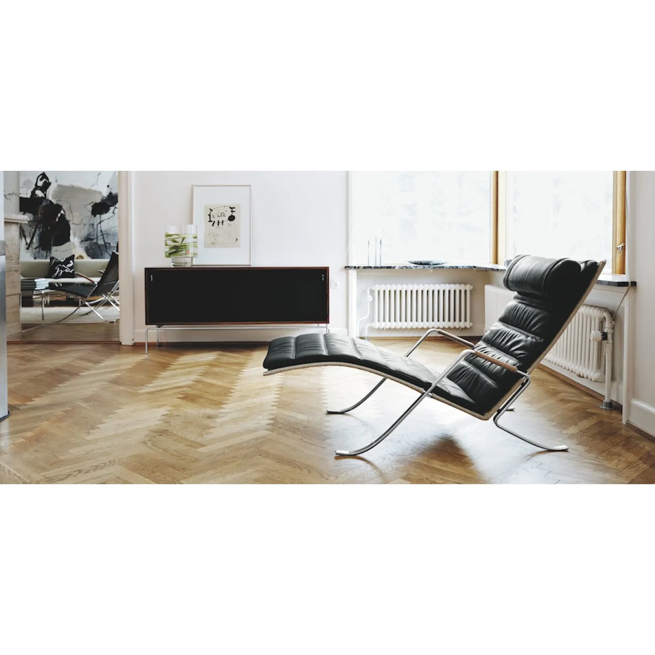 Кресло FK 87 Grasshopper designed by Jørgen Kastholm in 1968 от LaLume Кресло FK 87 Grasshopper designed by Jørgen Kastholm in 1968 от LaLume