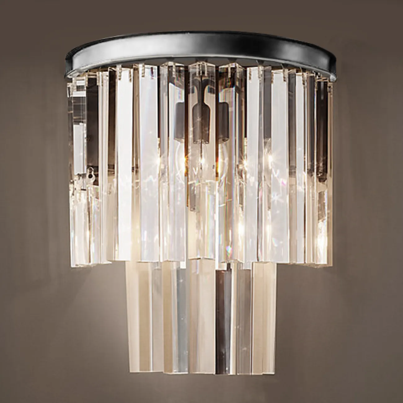 Бра 1920S Odeon Clear Glass II от LaLume