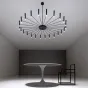 Люстра POP P40 Chandelier 12 lamps D100 Mod.A White от ImperiumLoft