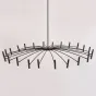 Люстра POP P40 Chandelier 24 lamps D130 Mod.A Black от ImperiumLoft