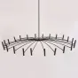 Люстра POP P40 Chandelier 24 lamps D130 Mod.A Black от ImperiumLoft
